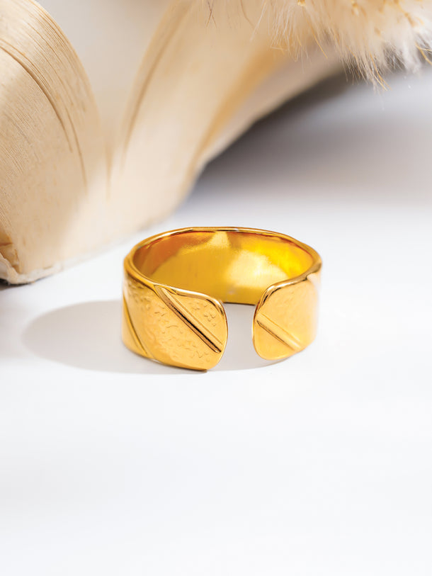 Demi Fine Twisted Path Statement Ring