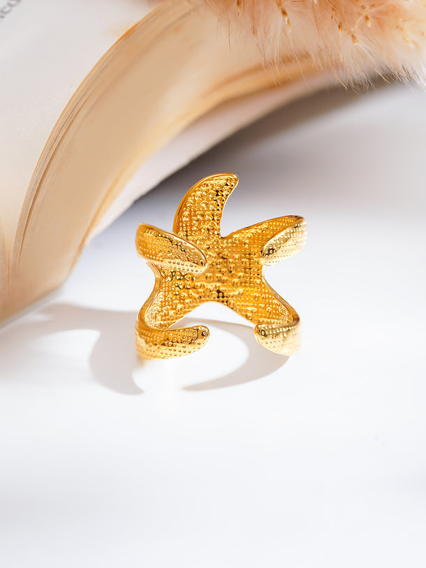 Demi Fine Coral Tide Statement Ring