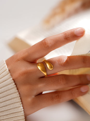 Demi Fine Melted Muse Open Ring