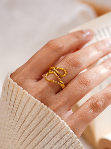 Demi Fine Endless Glow Curve Ring