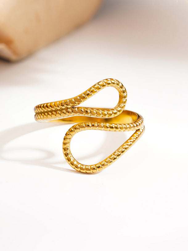 Demi Fine Endless Glow Curve Ring