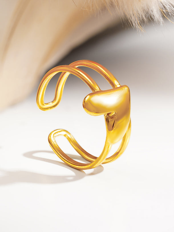 Demi Fine Heartbeat Crush Open Ring