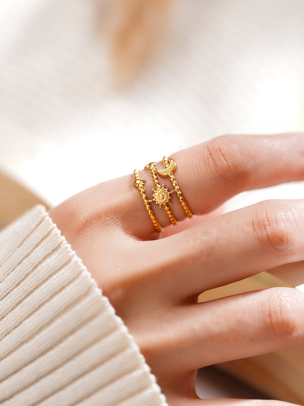 Demi Fine Celestial Statement Open Ring