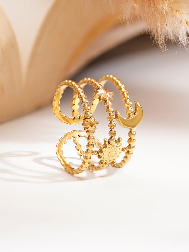 Demi Fine Celestial Statement Open Ring