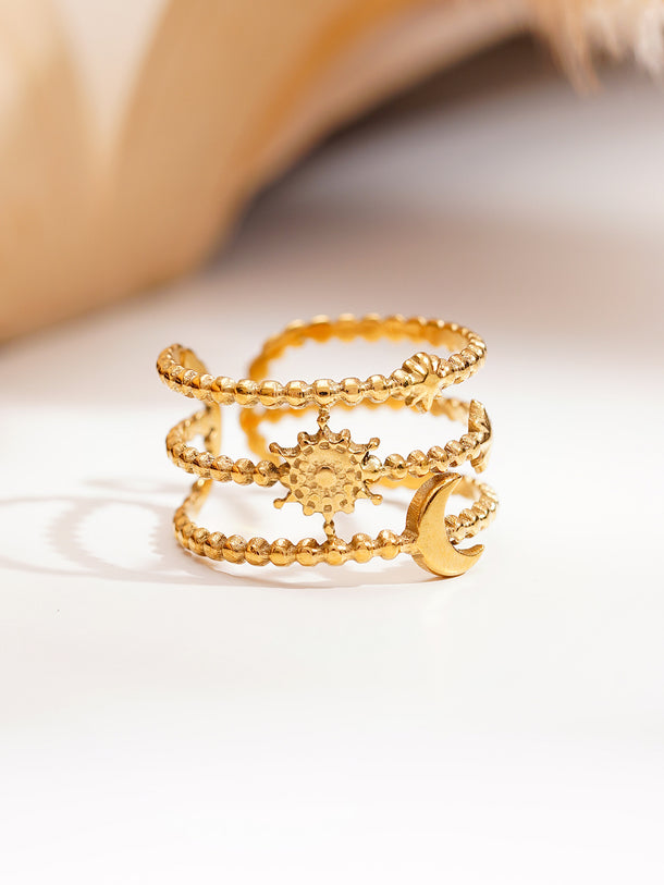 Demi Fine Celestial Statement Open Ring