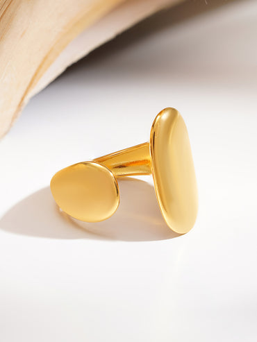 Demi Fine Dual Disc Statement Ring