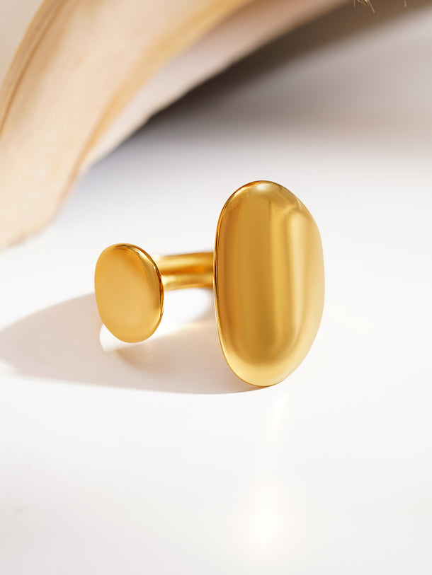 Demi Fine Dual Disc Statement Ring