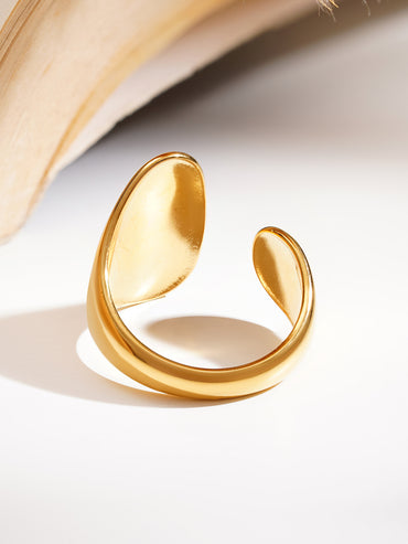 Demi Fine Dual Disc Statement Ring