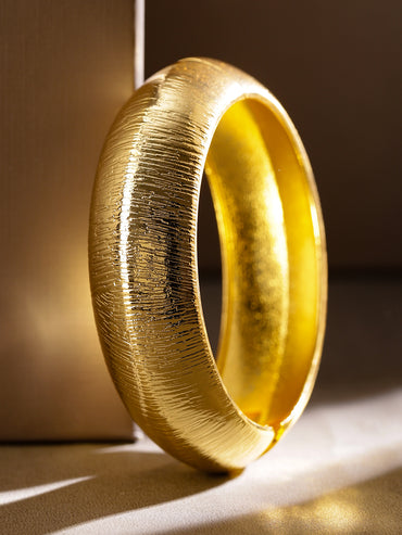 Gold Toned Chunky Bracelet