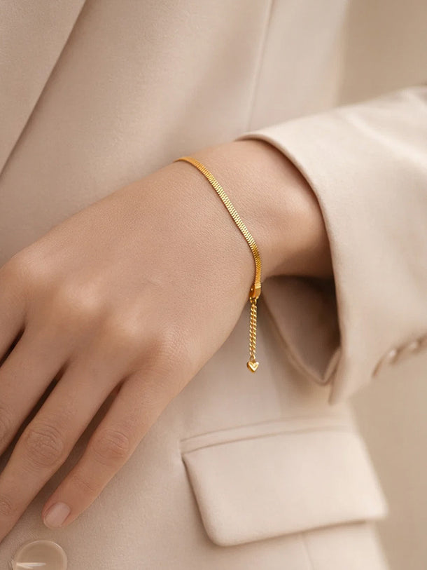 Demi Fine 18K Gold Plated Snake Chain Bracelet | Anti Tarnish