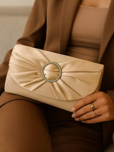 Champagne Glam Night-Out Clutch