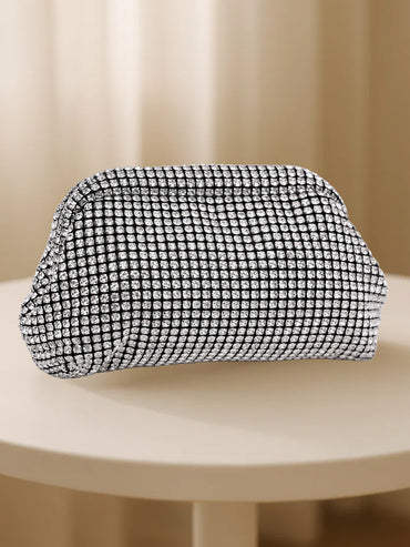 Crystal Shine Party Clutch Bag