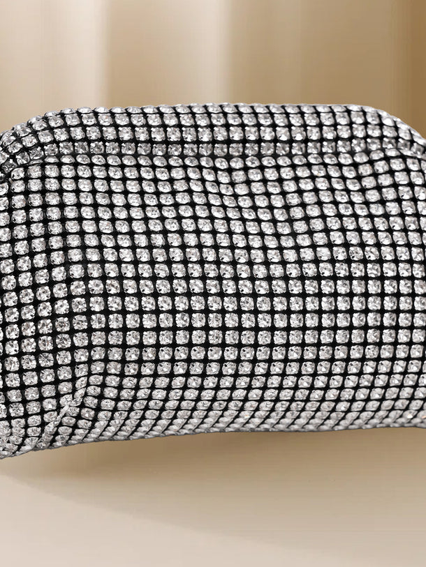 Crystal Shine Party Clutch Bag