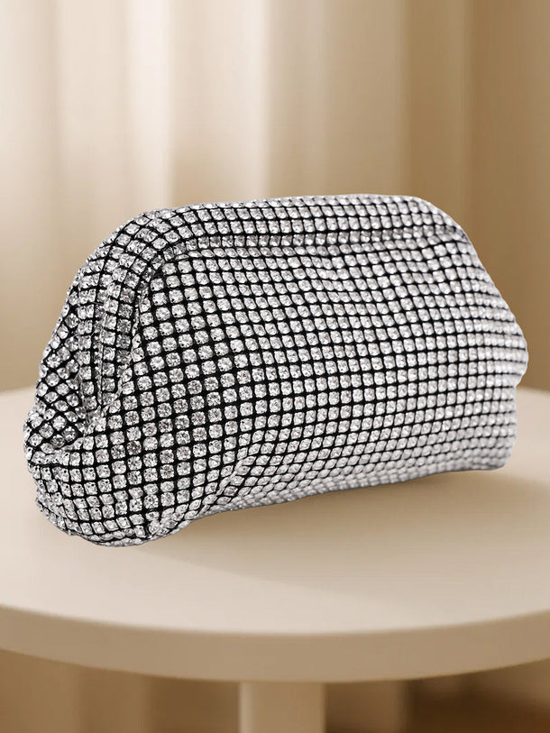 Crystal Shine Party Clutch Bag