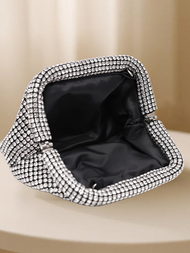 Crystal Shine Party Clutch Bag