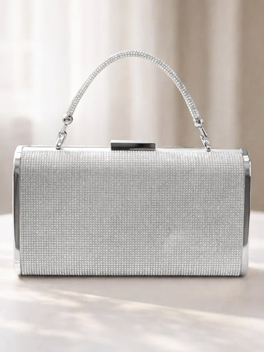 Luxury Crystal Embellished Evening Clutch