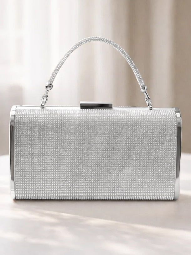 Luxury Crystal Embellished Evening Clutch