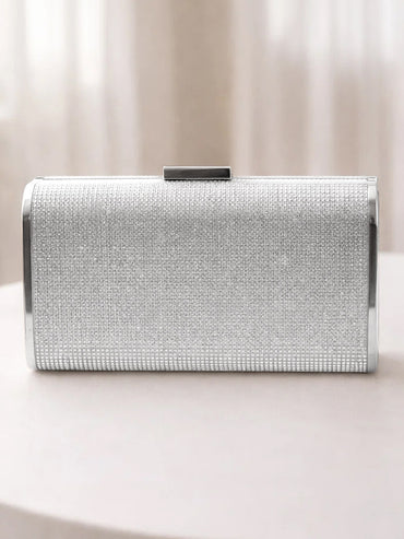 Luxury Crystal Embellished Evening Clutch