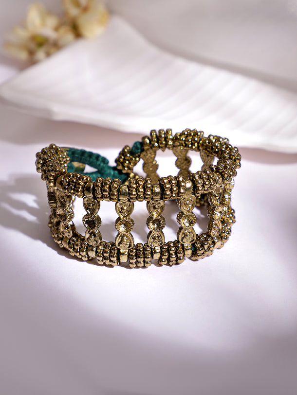 Rubans Voguish Handcrafted Beaded Bracelet