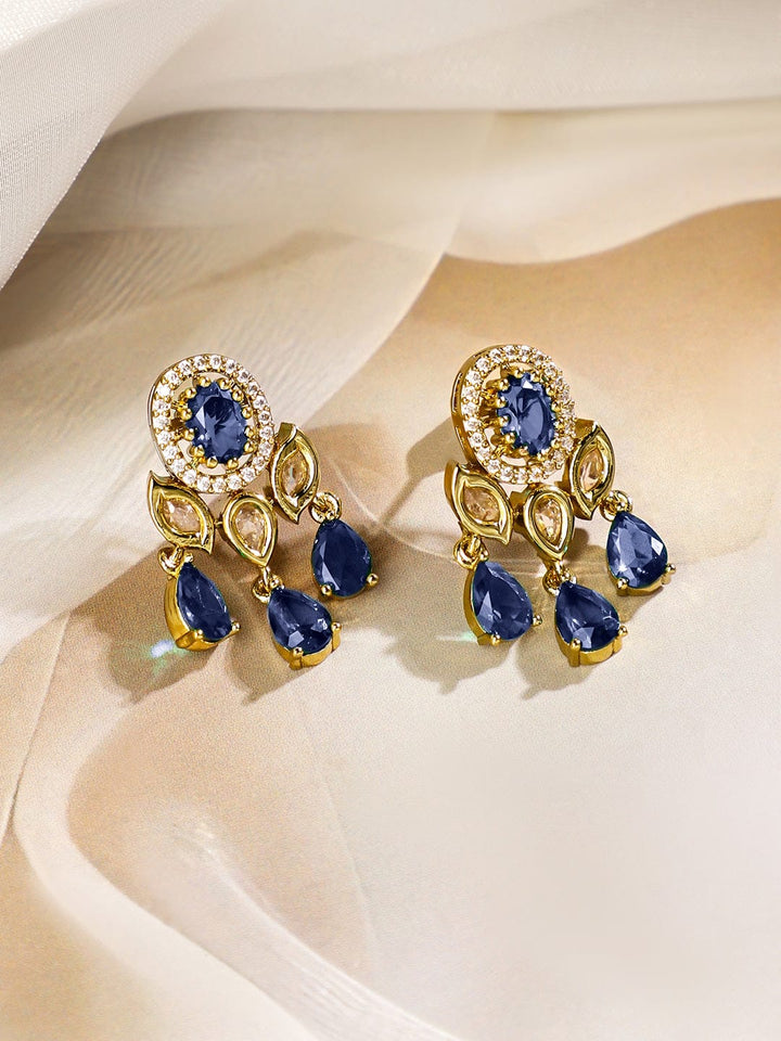 Blue Hues in Kundan Choker Set Jewellery Set