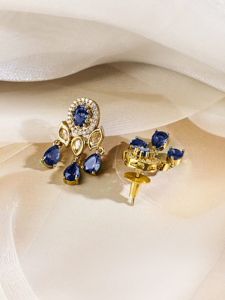 Blue Hues in Kundan Choker Set Jewellery Set