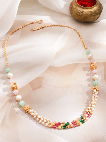 Charming Colourful Beads Necklace Necklace & Chains