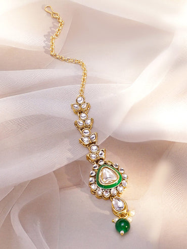 Chic Heritage Green Necklace Set Jewellery Set