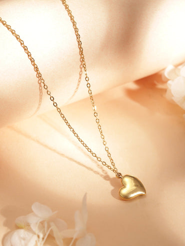 Copy of 18k gold plated tarnish free water proof stainless steel  with Enamel pendant necklace Necklace