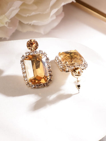 Crystal Studded Statement Necklace Set Jewellery Set