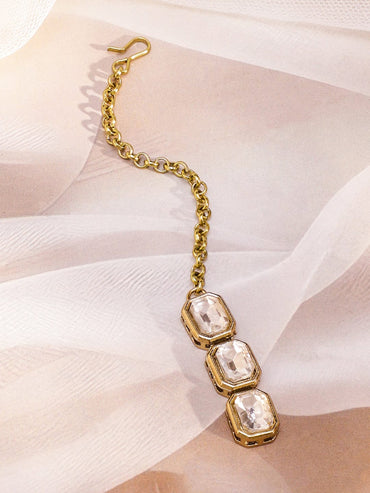 Dreams Draped in Kundan Necklace Set Jewellery Set