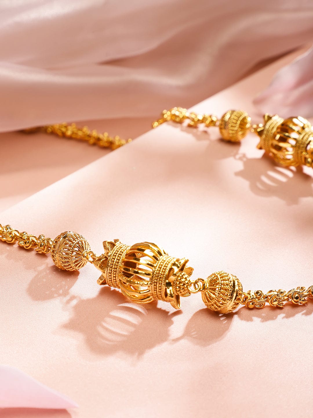 Elegant Gold Plated Necklace Necklace & Chains