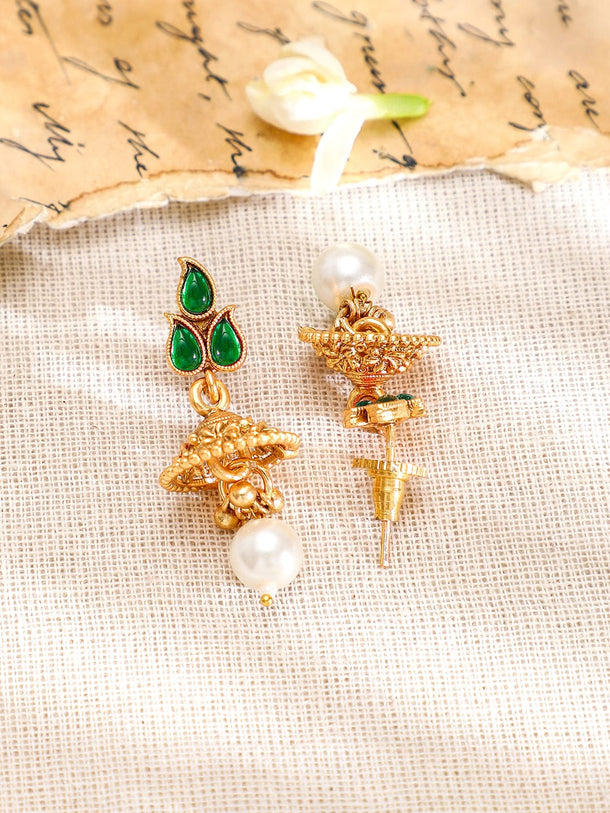 Elegant Green Necklace Set Jewellery Set