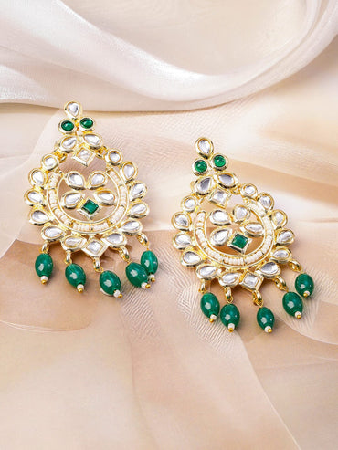 Emerald Charm Affair Necklace Set Jewellery Set