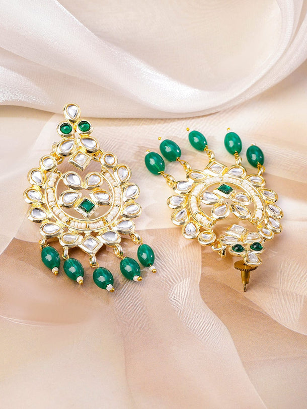 Emerald Charm Affair Necklace Set Jewellery Set