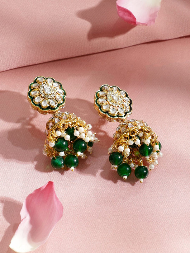 Emerald Horizon Necklace Set Jewellery Set