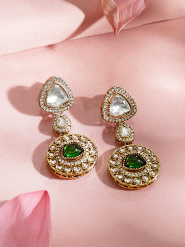 Emerald Radiance Necklace Set Jewellery Set