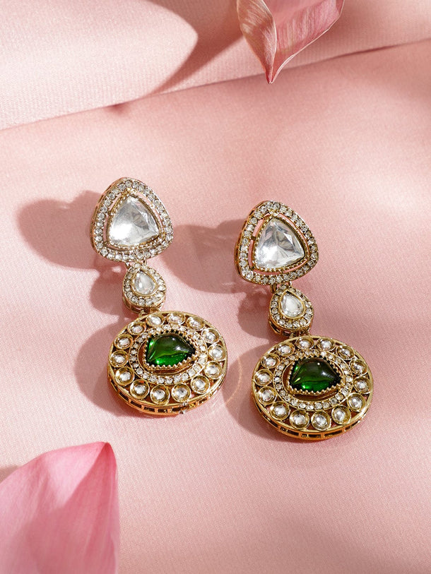 Emerald Radiance Necklace Set Jewellery Set