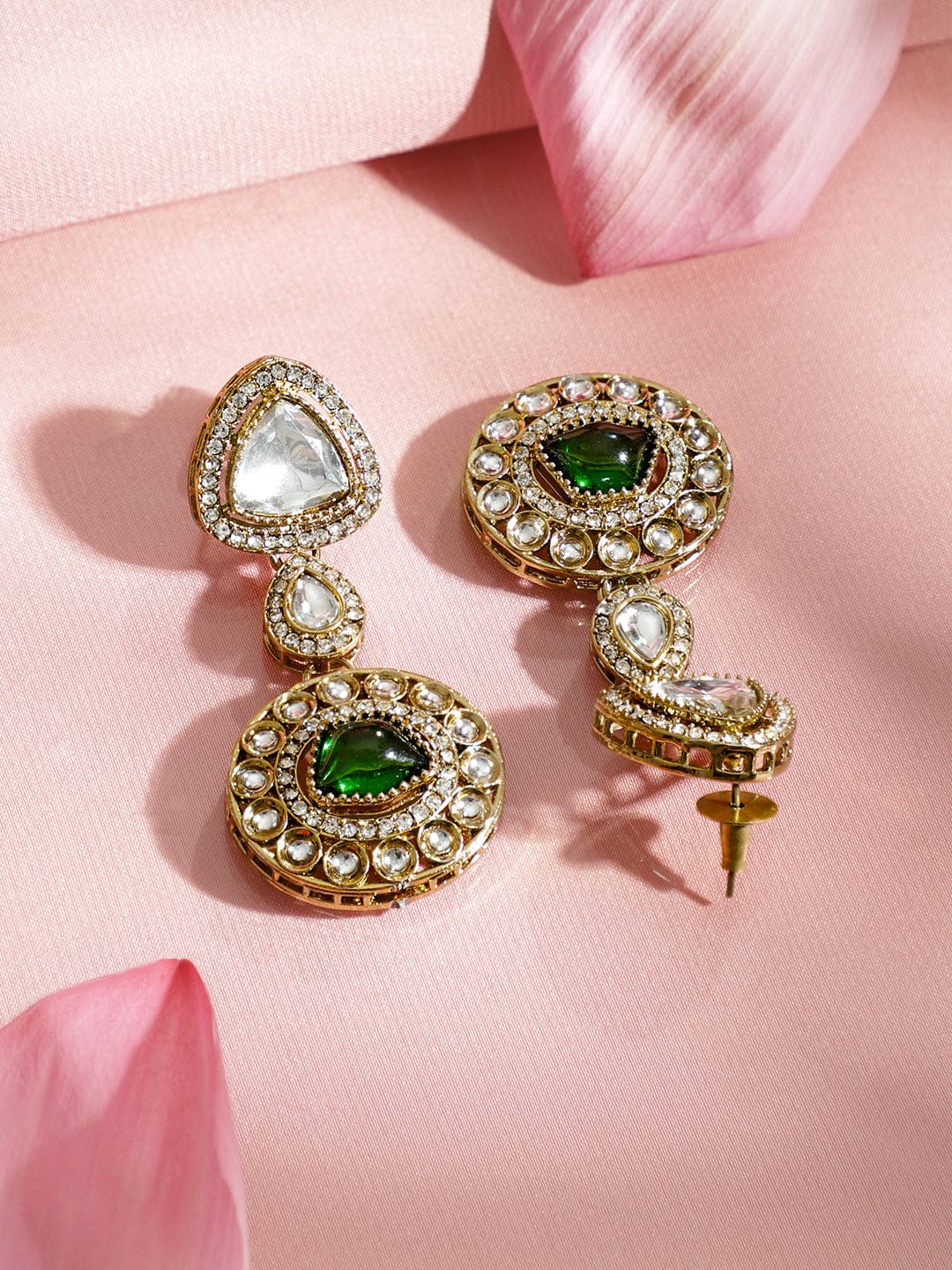 Emerald Radiance Necklace Set Jewellery Set