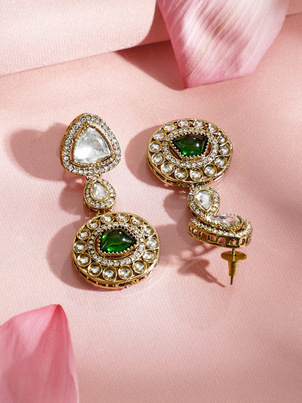 Emerald Radiance Necklace Set Jewellery Set