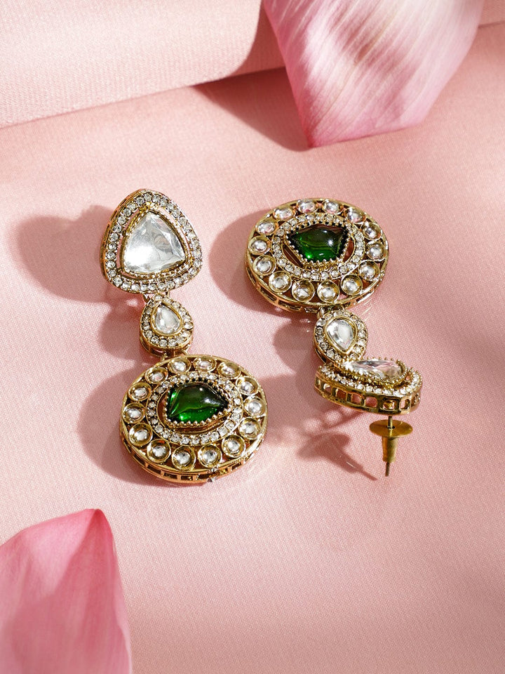 Emerald Radiance Necklace Set Jewellery Set