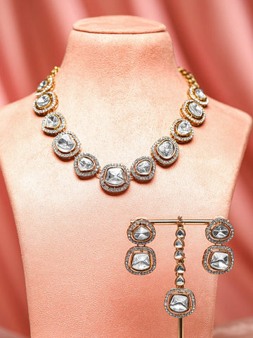 Empress Glow Kundan Necklace Set Jewellery Set