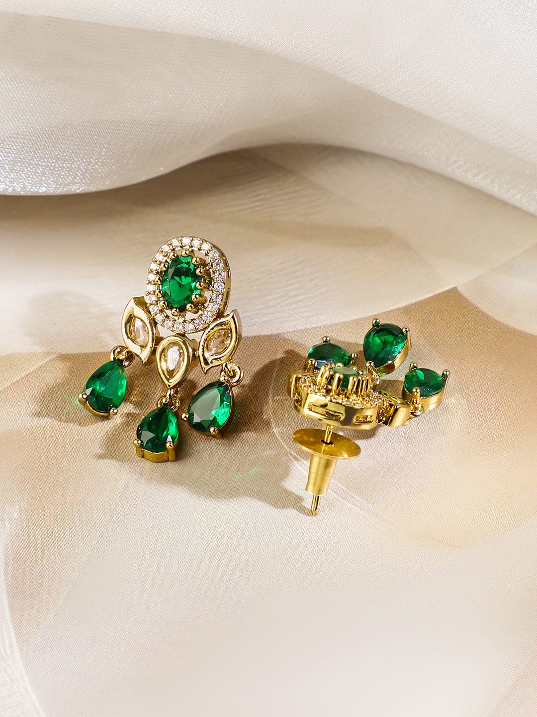 Ethnic Green Beaded Choker Set Jewellery Set