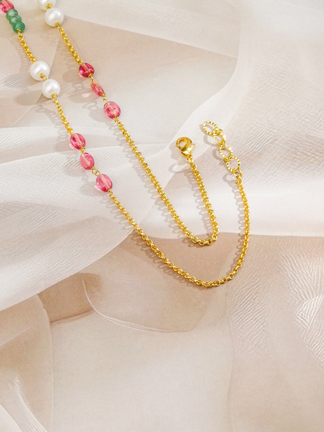 Ethnic Multicolour Beads Studded Necklace Necklace & Chains