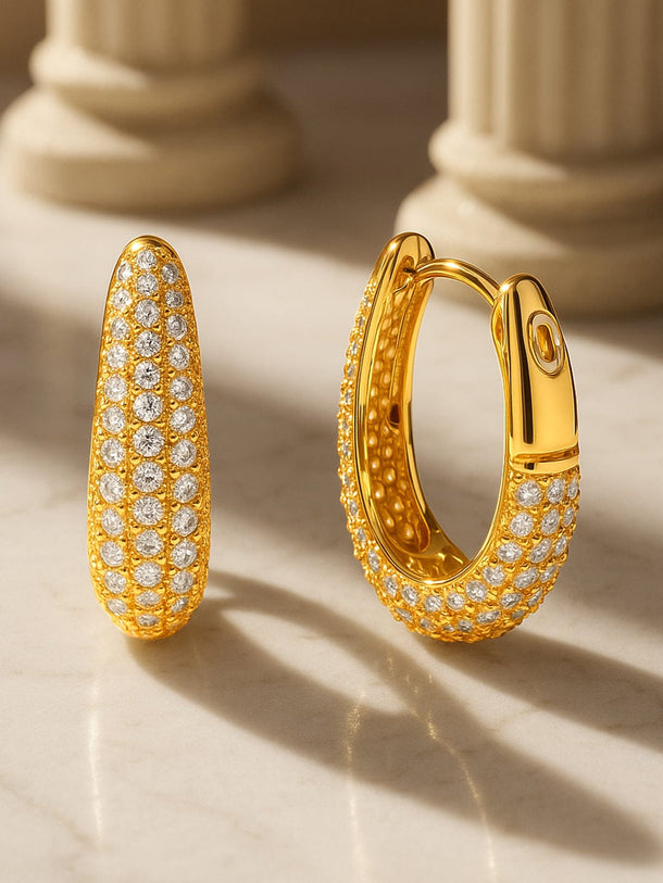 Everyday Spark Hoop Earrings Earrings