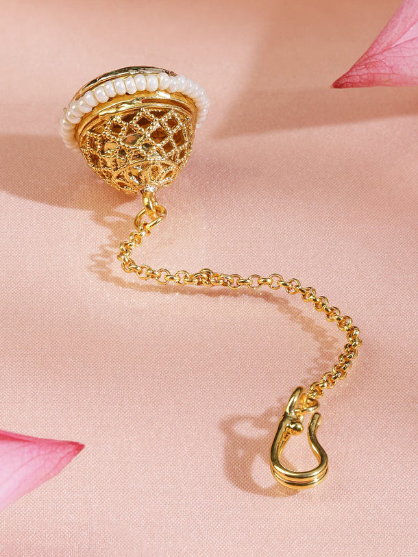 Festival in Two Hues Maangtikka Head Jewellery