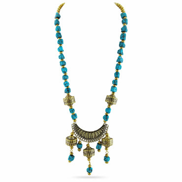 Graceful Turquoise Blue Necklace Necklace & Chains