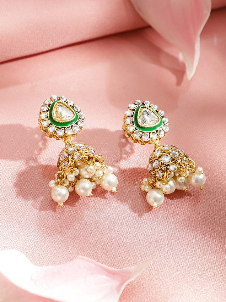 Green Grace Kundan Necklace Set Jewellery Set