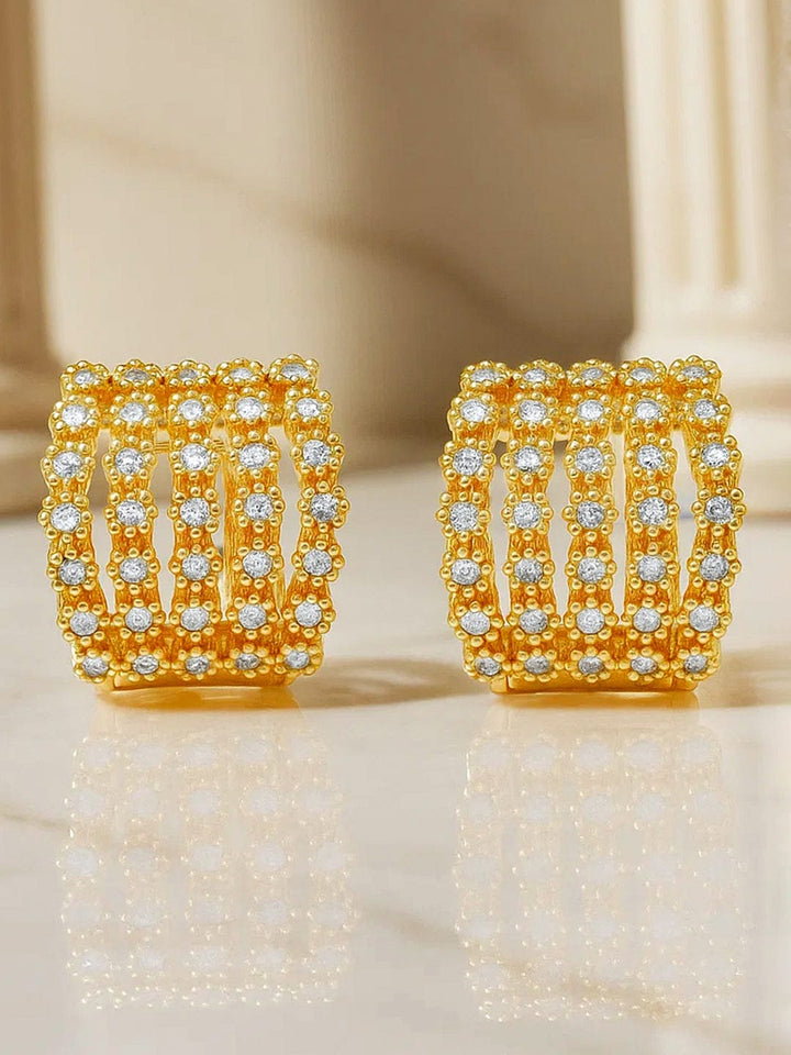 Her Hoops Her Sparkle Story Earrings