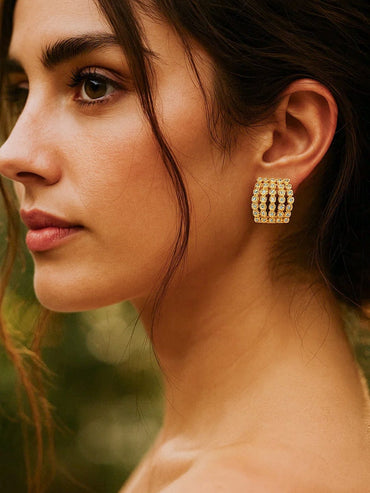 Her Hoops Her Sparkle Story Earrings
