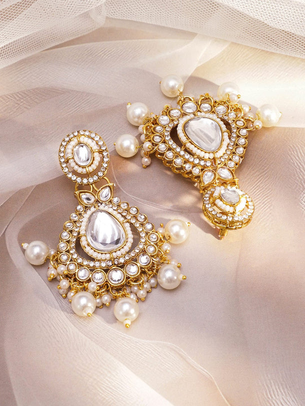 Ivory Glow Luxury Necklace Set Jewellery Set
